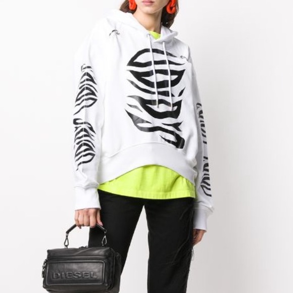 Voids print hook hoodie